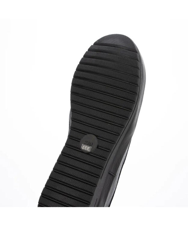 ing <ing>【WEB限定】【サスティナブル】厚底スリッポンスニーカー ブラック