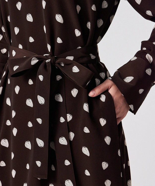 Paul Smith Graphic Strawberry ワンピース ブラウン