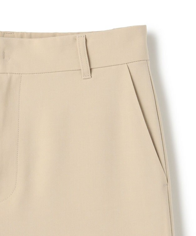 UNFILO マイビューティ ストレートパンツ ベージュ