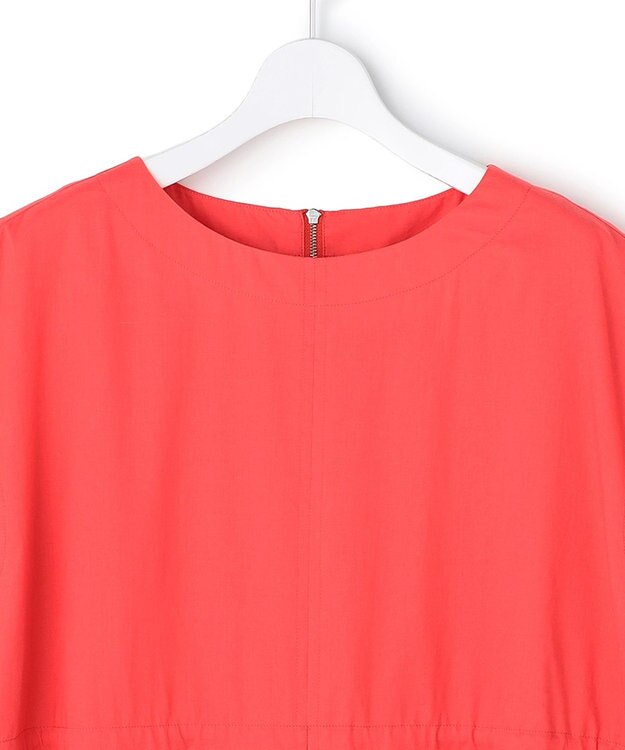 J.PRESS YORK STREET 【WOMEN】ウエストドロスト ワンピース オレンジ系