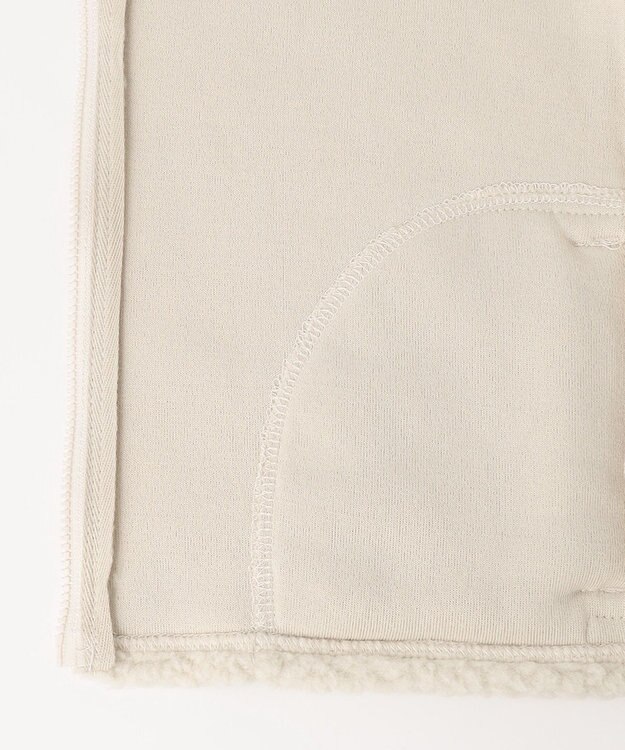 ANY KIDS もこもこボアブルゾン アイボリー系