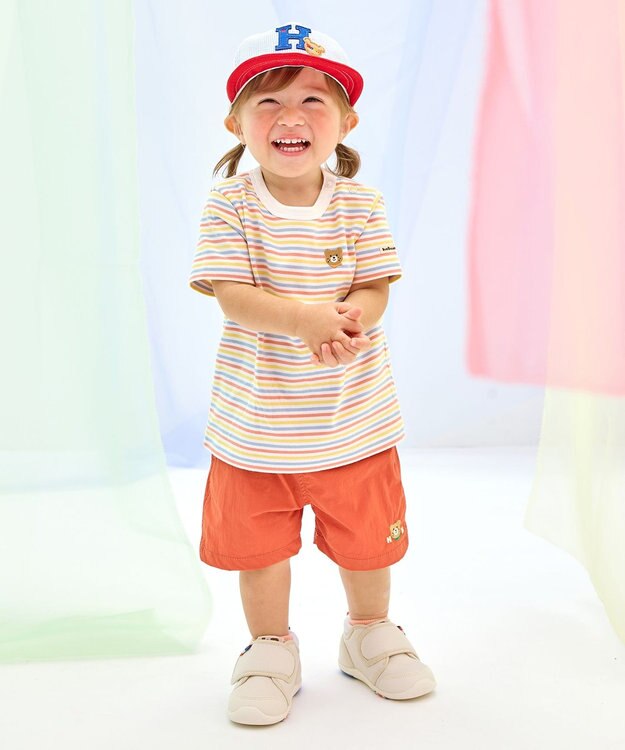 MIKI HOUSE HOT BISCUITS 【14-15cm】 セカンドベビーシューズ ベージュ