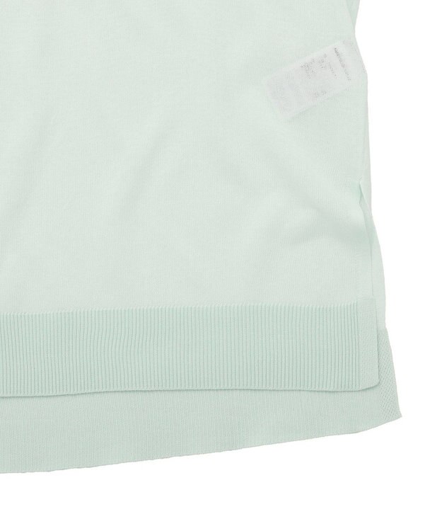 AMERICAN HOLIC メタルボタンシアーVネックカーディガン Sax