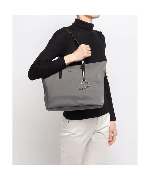 LANVIN en Bleu マルク トートバッグ（小） ダークグレー