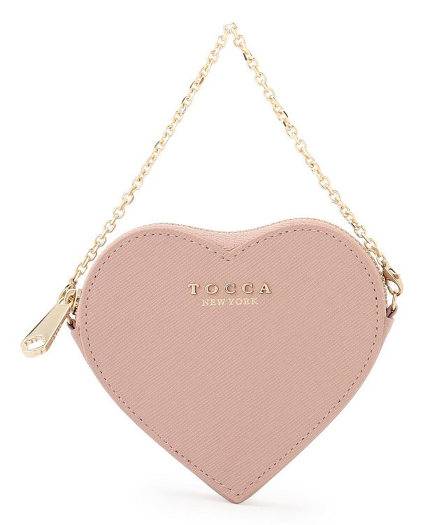 TOCCA 【八木アリサさん着用】WISH IN HEART CHARM POUCH チャームポーチ ピンク系