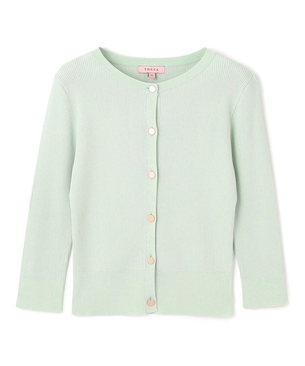 TOCCA 【洗える】SPRINGTIME KNIT ニットカーディガン ミント