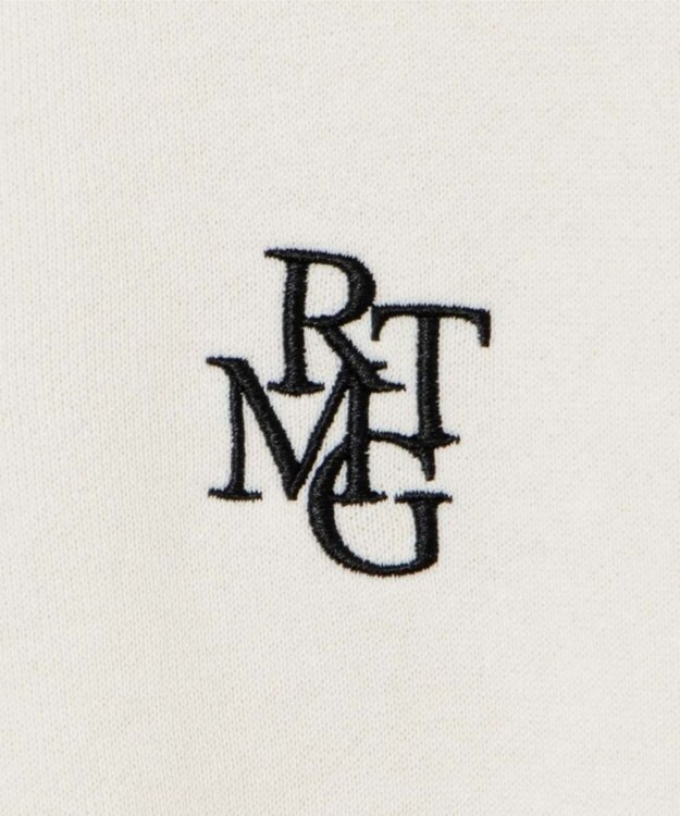 WEGO ハーフジップBIGスウェット オフホワイト