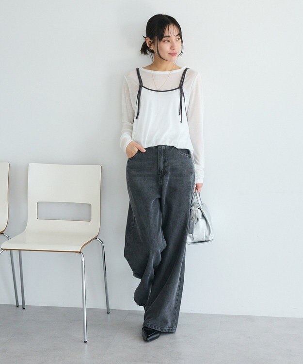 CRAFT STANDARD BOUTIQUE パイピングレイヤードバルーンプルオーバー Off White