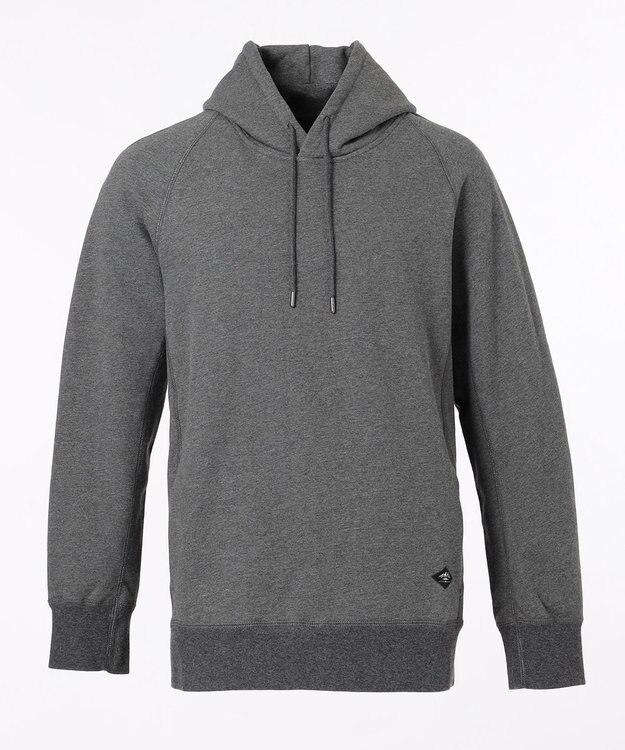 JOSEPH ABBOUD MOUNTAIN 【UNISEX】OG裏毛パイルエンブロイダリー パーカー グレー系