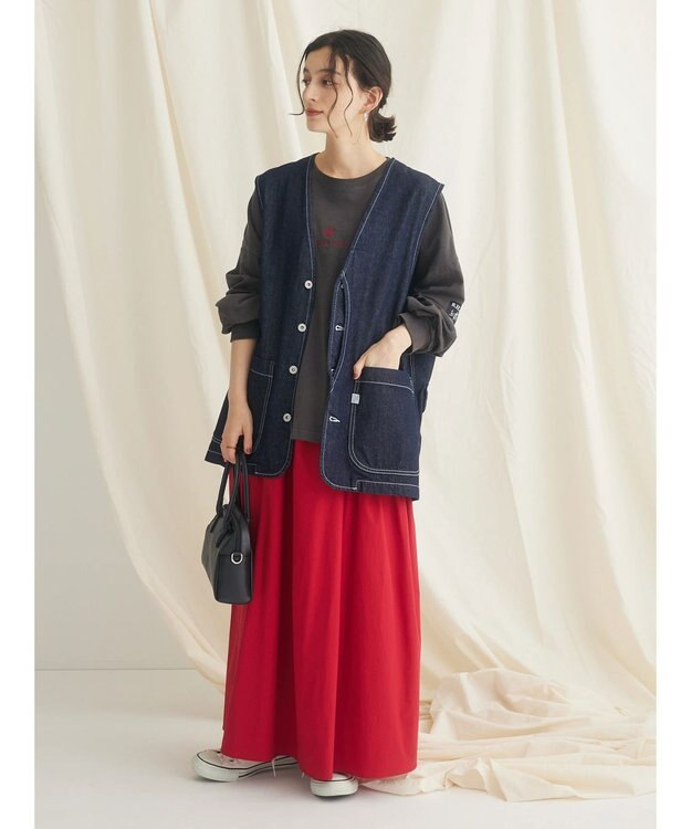 CRAFT STANDARD BOUTIQUE デニムワークベスト Dark Indigo