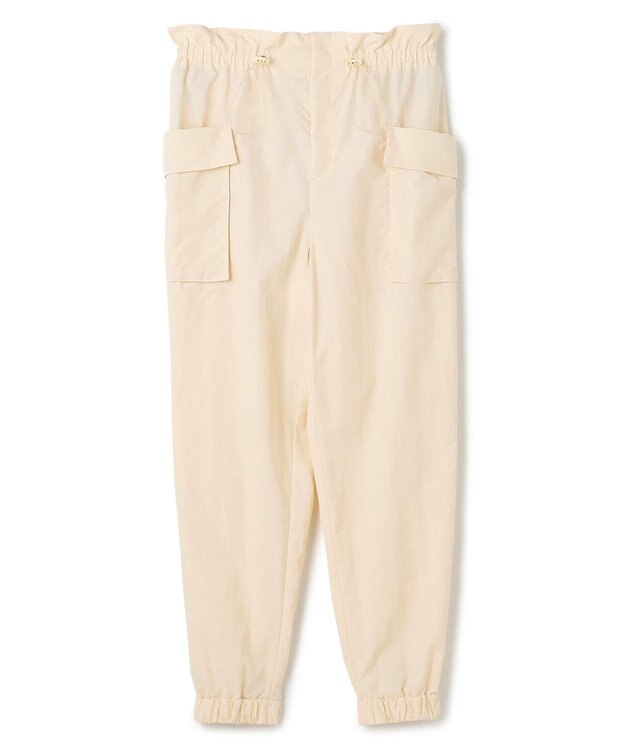 uncrave 【撥水・洗濯機洗い可】ライトプルーフナイロン パンツ（uncrave WHITE） エクリュ