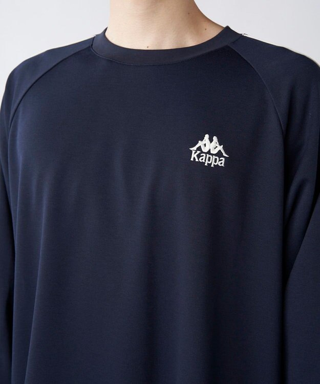 OP／FILA 【Kappa】バンダ ラグランロングスリーブTシャツ ネイビー