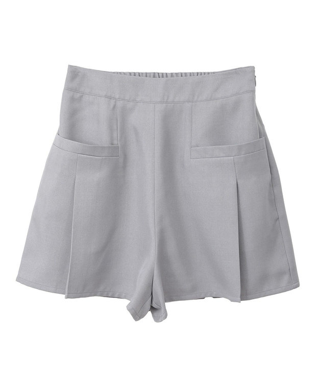 earth music&ecology ポケットデザインショートパンツ Gray