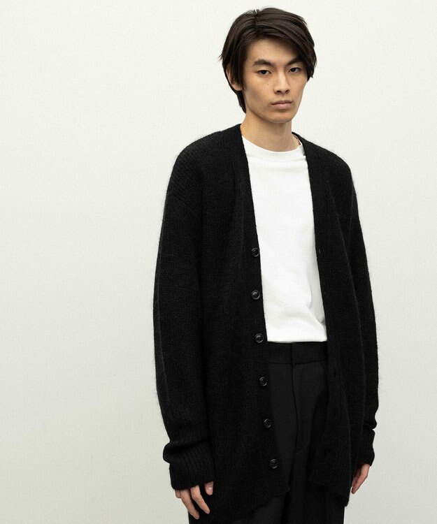 NAVE 【ReNAVE】ウールモヘア カーディガン ブラック系