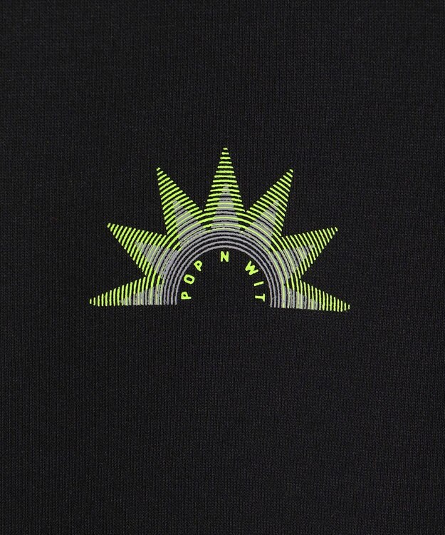 PW CIRCULUS 【MEN】グラフィック スエット ブラック系