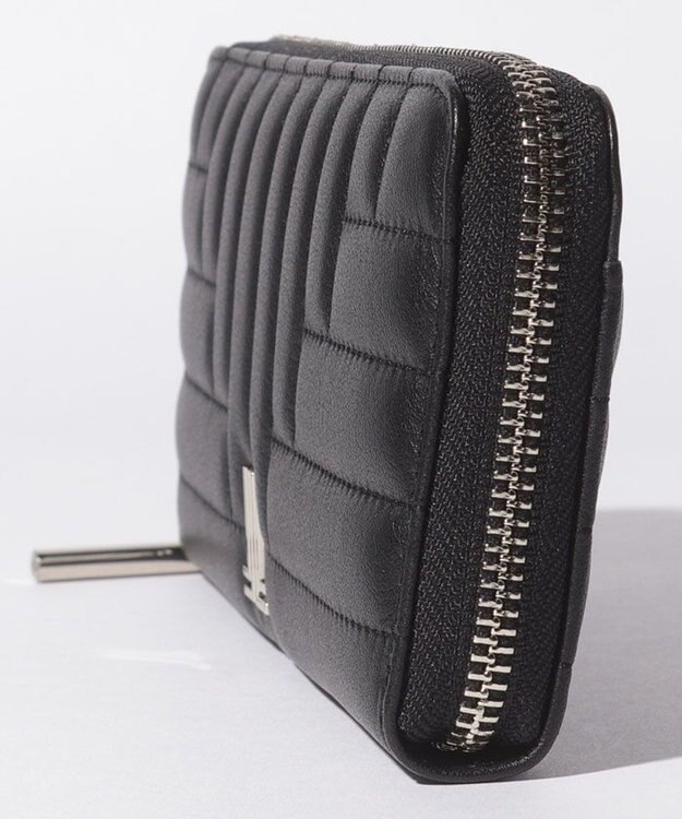 LANVIN en Bleu ベルシー ラウンドファスナー長財布 ブラック