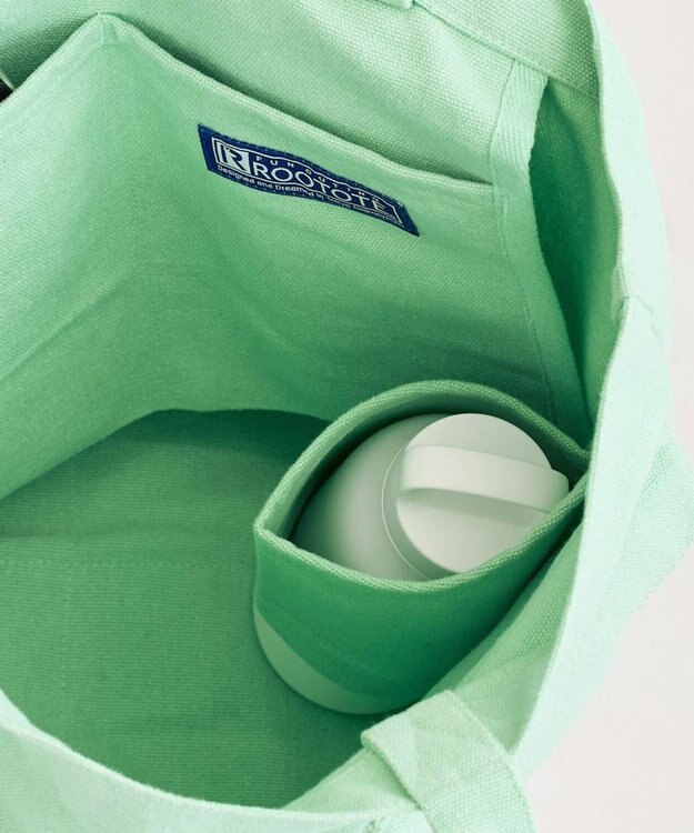 ROOTOTE 3517【ルートート】SN.ミディアム.リサイクルコットン-E 02：ミント