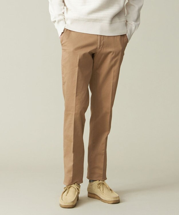 J.PRESS MEN 【ストレッチ】ハードウォッシュパンツ