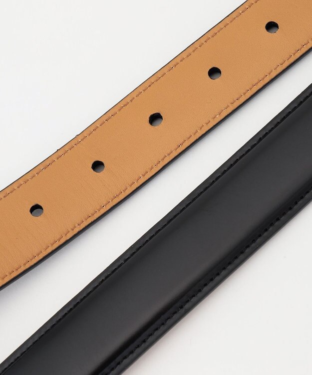 J.PRESS MEN 【J.PRESS BASIC】コードバン ドレスベルト ブラック系