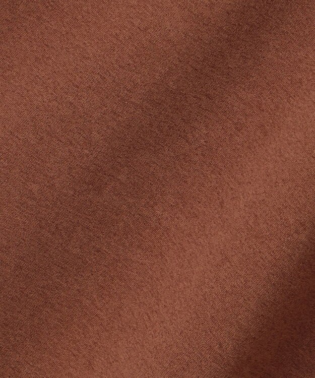 Feroux 【接触冷感・UVカット・吸水速乾】ラッシュガードフリル パーカー ダークブラウン系