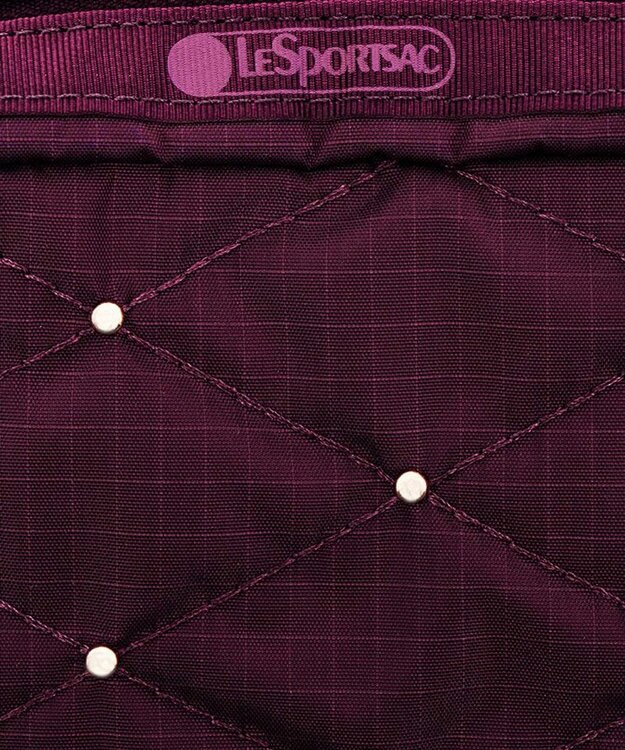 LeSportsac RECTANGULAR COSMETIC/ワインキルトスタッズ ワインキルトスタッズ