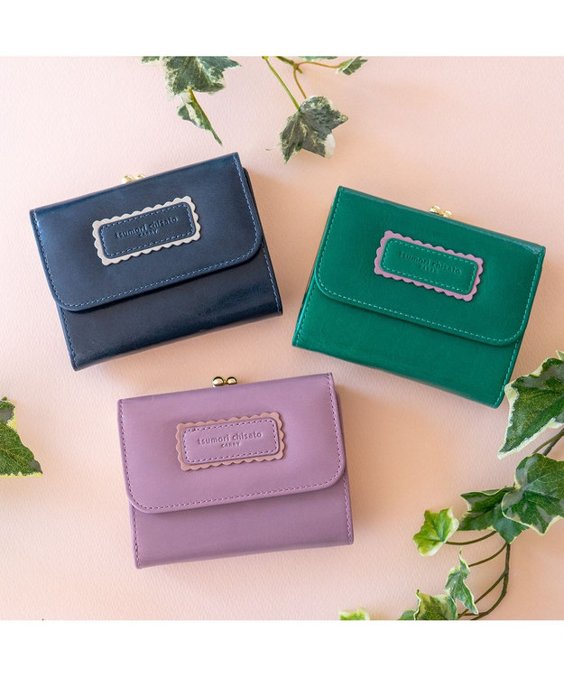 TSUMORI CHISATO ツモリチサト バイカラーロングカーディガン シンプルバイカラー ラウンドファスナー長財布 ⁄ tsumori chisato