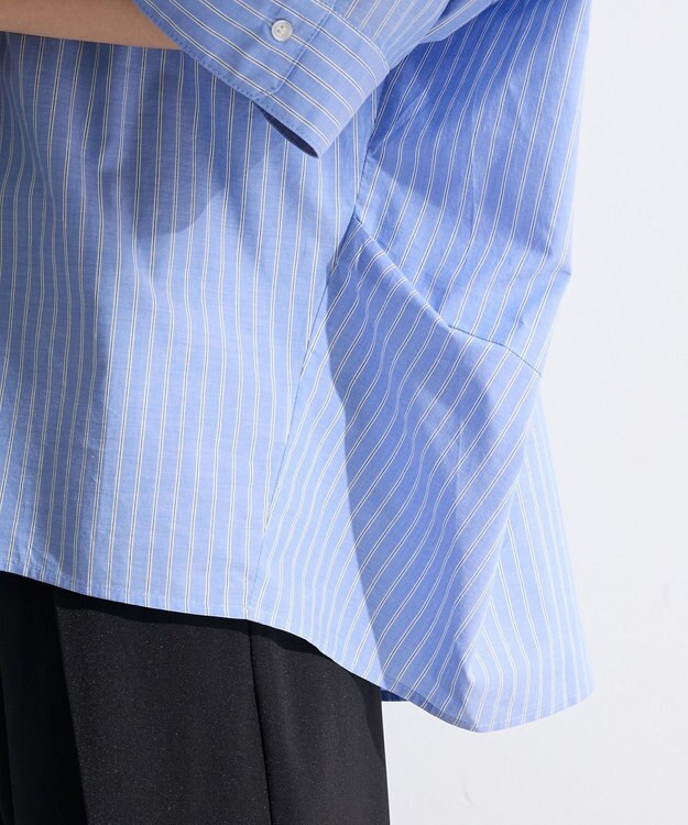 Green Parks ＵＶカットスキッパー半袖シャツ Stripe