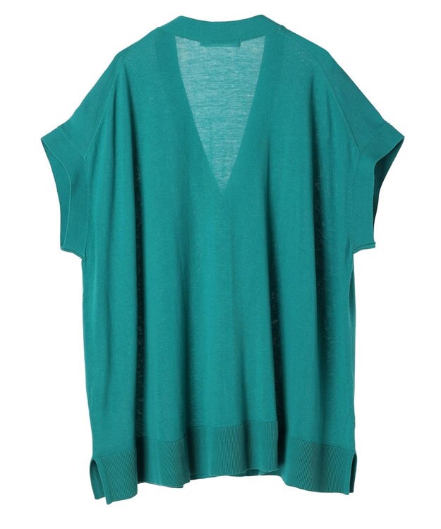 AMERICAN HOLIC 接触冷感Ｖネックニットカーディガン Green