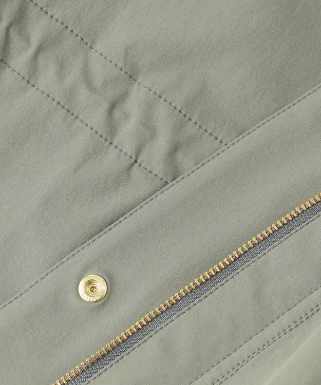 23区 【撥水加工】ナイロン2WAYストレッチ フーデットアウター カーキ系