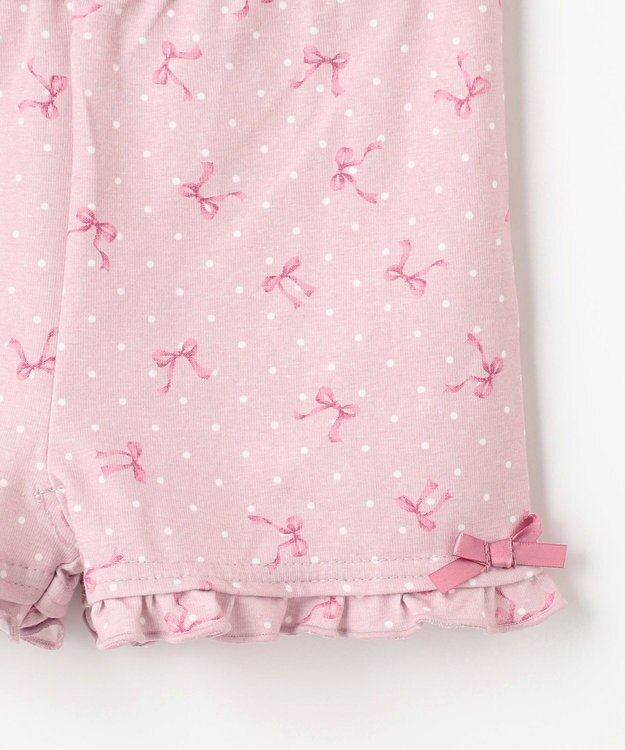 ANY KIDS 一分丈 スパッツ リボンドット