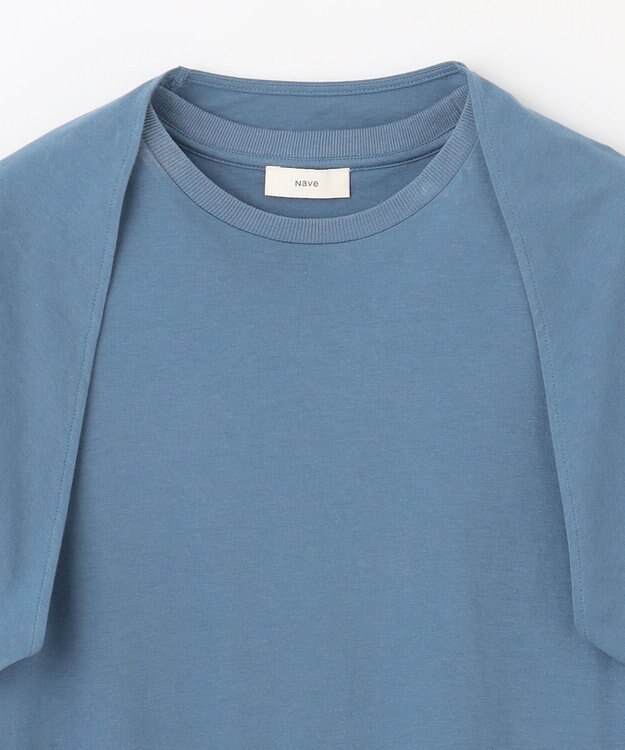 NAVE 【Nave】タンブラーコットン Tシャツ ブルー系