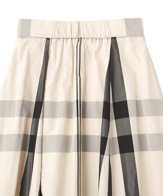 YECCA VECCA [撥水]メモリーフレアスカート Light Beige