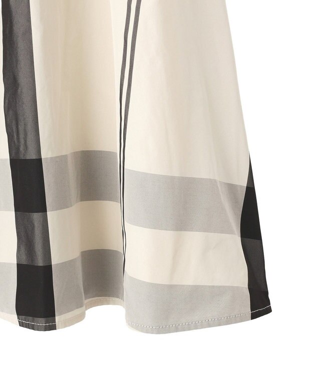 YECCA VECCA [撥水]メモリーフレアスカート Light Beige