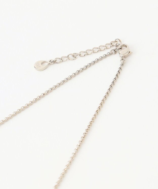 23区 トリプル リング ネックレス シルバー系