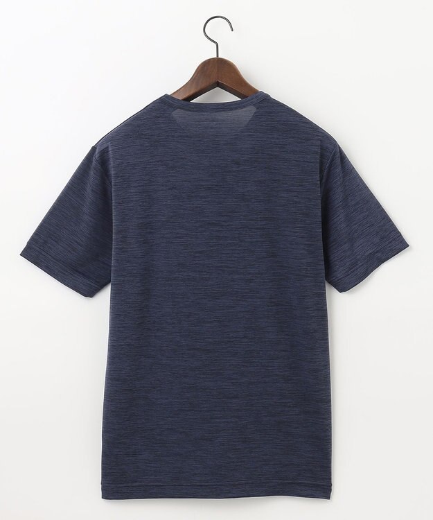 JOSEPH ABBOUD MOUNTAIN 【UNISEX】接触冷感 クールスキンガードＴシャツ ダルブルー系