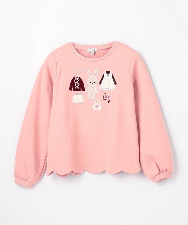 ANY KIDS クローゼットモチーフトレーナー ピンク