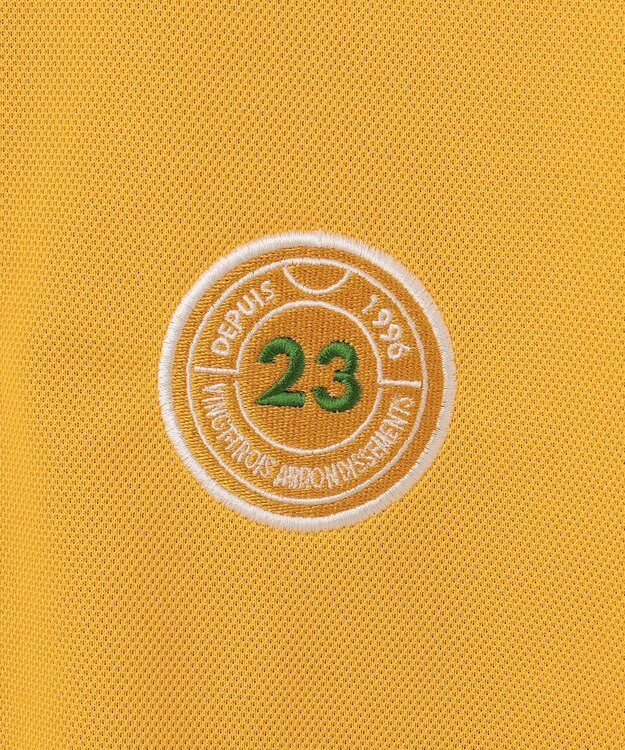 23区GOLF 【WOMEN】【吸水速乾/UVカット】エイトロックポロシャツ イエロー系