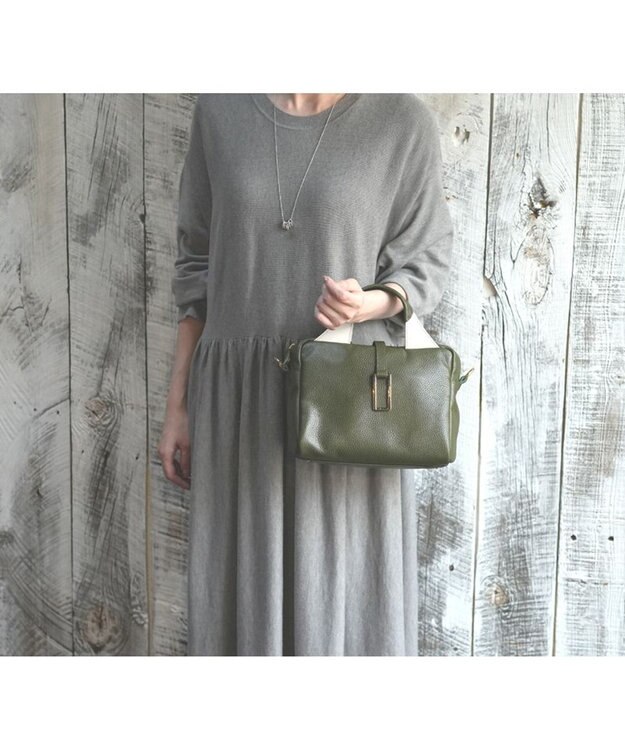 Regalo Felice 【2way / 日本製】ボストン / REGALO DGR(ダークグリーン)