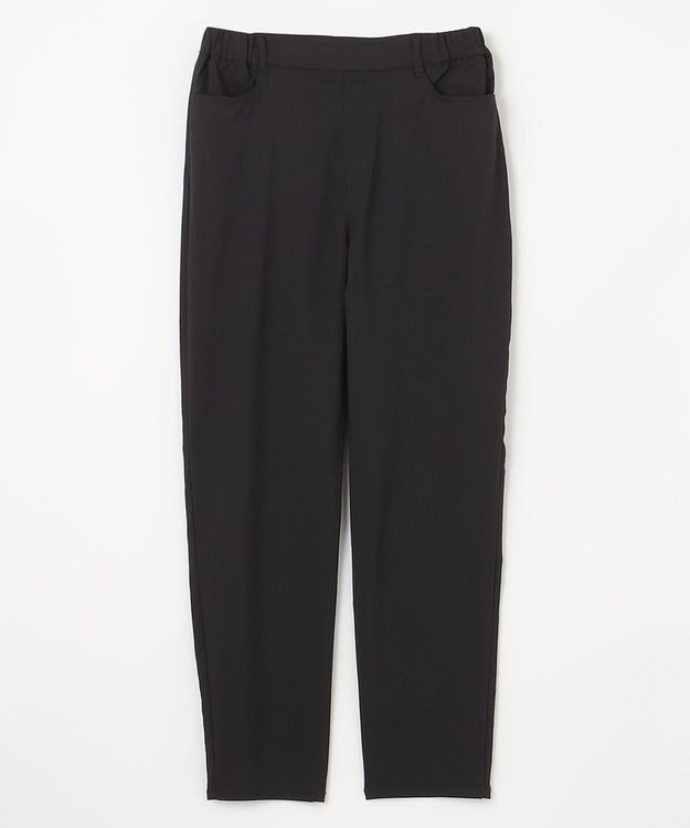 ANY L 【ウエストゴム/ストレッチ】大人の７daysデイリーパンツ ブラック