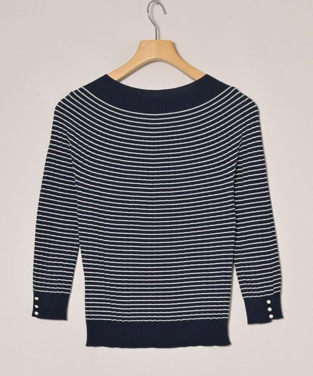 ONWARD Reuse Park 【組曲】ニット春夏 ネイビー