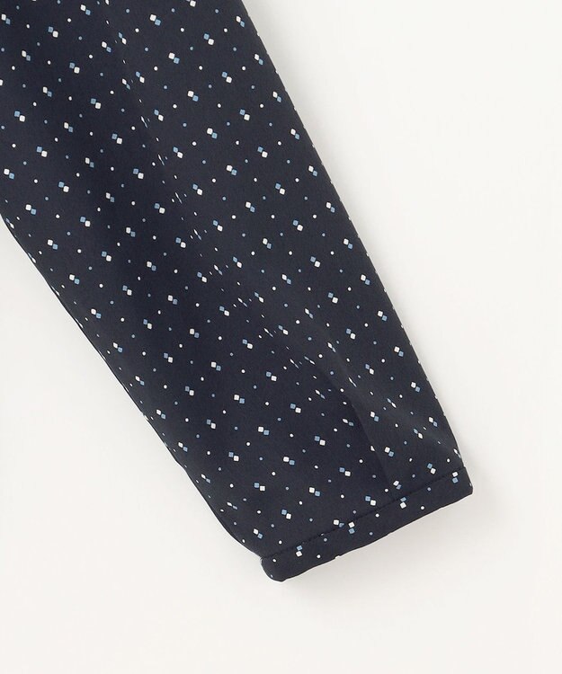 J.PRESS LADIES 幾何プリント カットソー ネイビーベース系5