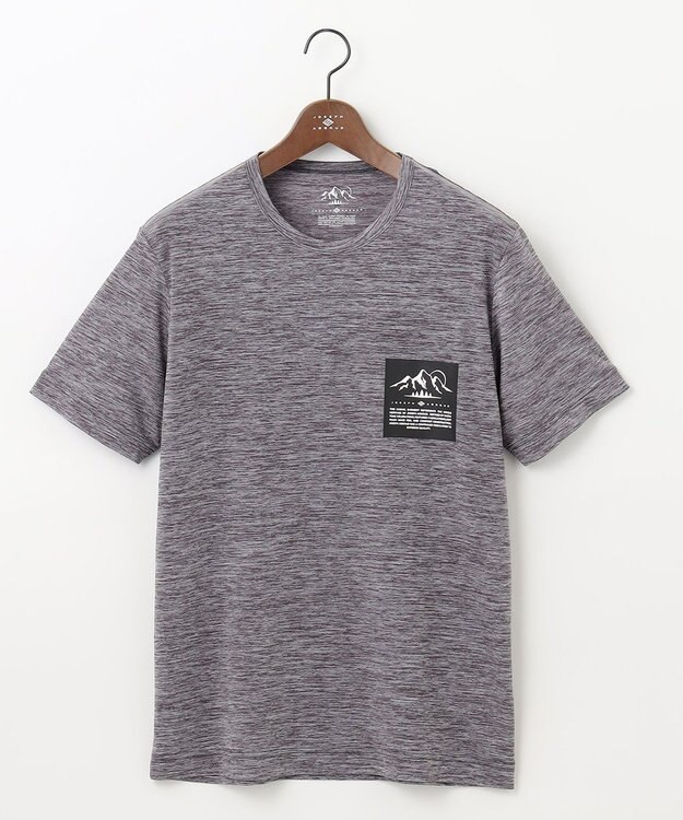 JOSEPH ABBOUD MOUNTAIN 【UNISEX】接触冷感 クールスキンガードＴシャツ グレー系