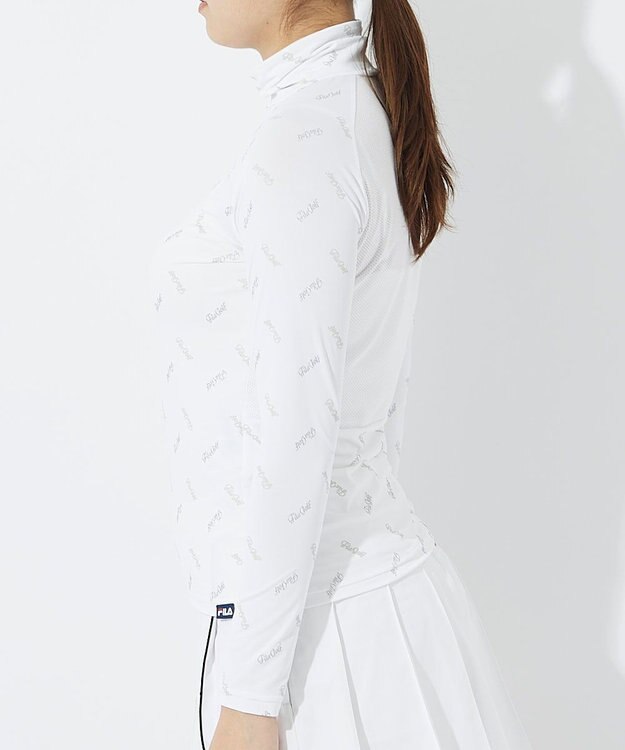 FILA GOLF／marie claire 【FILA GOLF】ハイネックインナーシャツ ホワイト