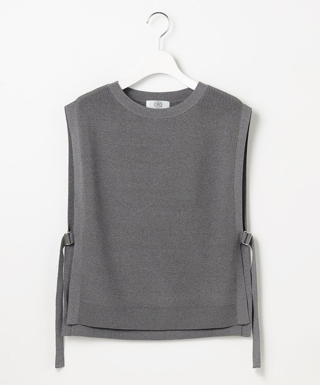 J.PRESS LADIES ニット ベスト ライトグレー系