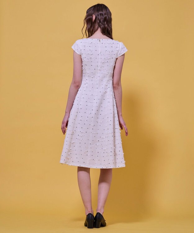 TOCCA FLOWER HIDE AND SEEK ドレス アイボリー系