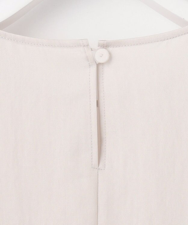 自由区 L パウダリーツィルパフスリーブ ブラウス ベージュ系