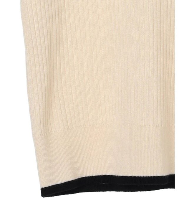 earth music&ecology ハイショクポロニット Ivory