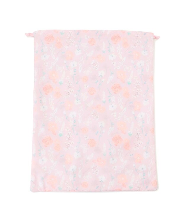 Chacott フラワー巾着L ロイヤルピンク