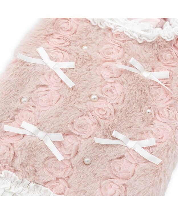 PET PARADISE cherircouture パールリボン ベスト 《ピンク》 小型犬 ピンク