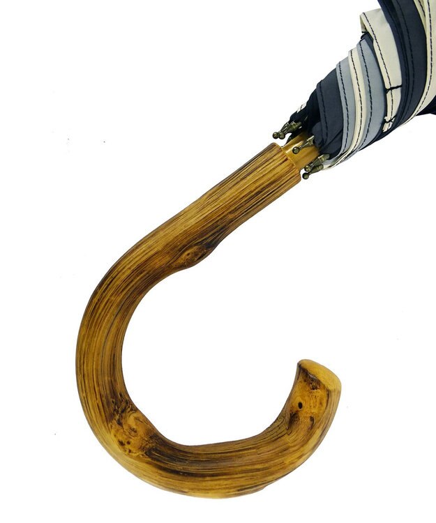 +RING 【限定/日本製】プラスリング 晴雨兼用傘（長ショート）BLK SR305 黒